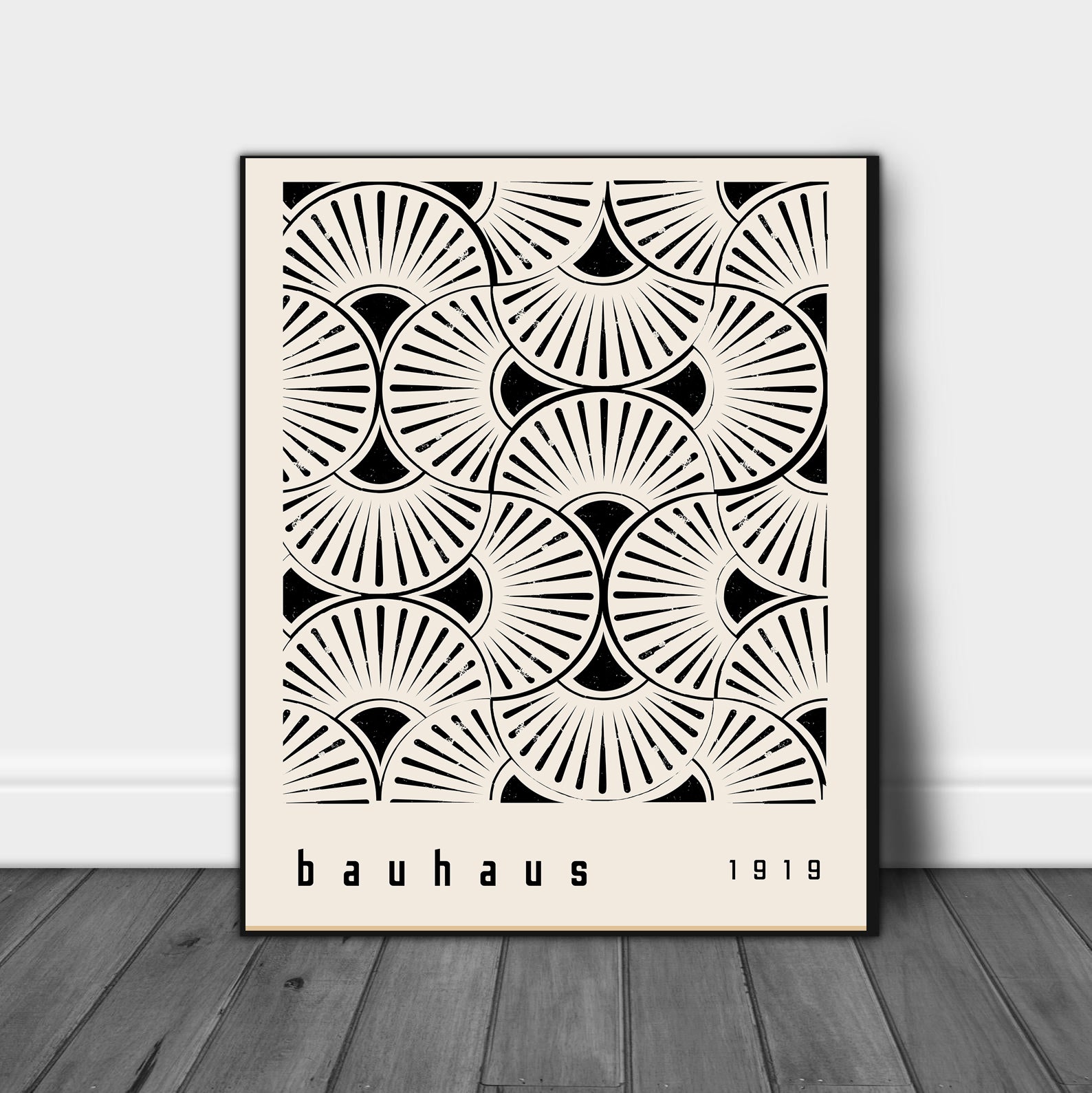 Bauhaus Art Deco Print